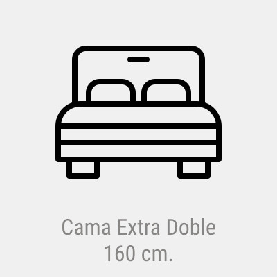 Sobre Sábana Hotelera para Cama Extra Doble 180 hilos.