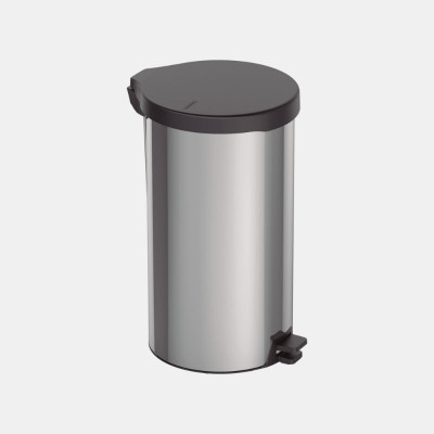 New Tramontina 20 lt. Stainless Steel Pedal Trash Can