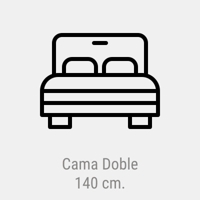 Sábana Hotelera Para Cama Doble. 180 Hilos. 50% Alg - 50% Pol.